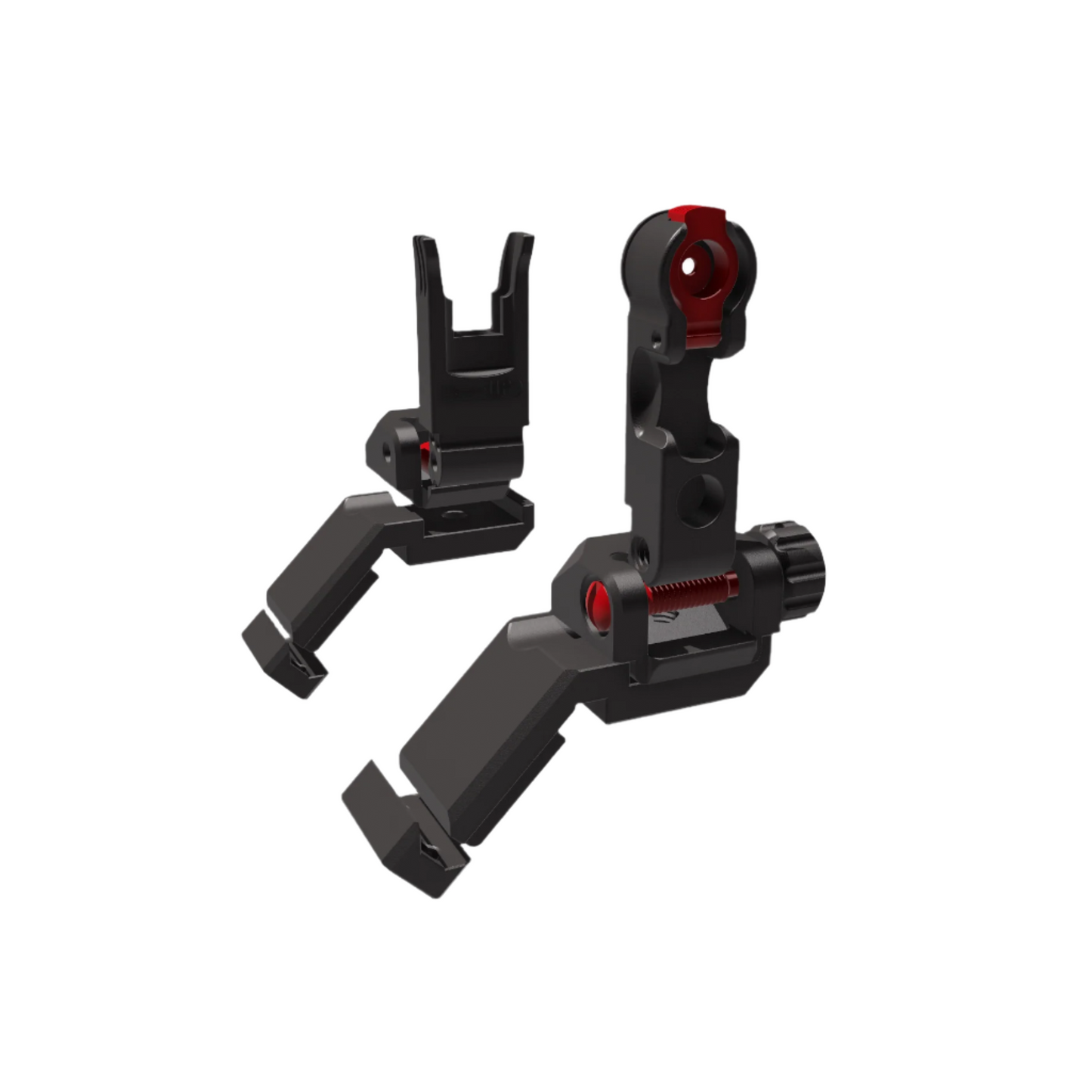 G95K HK437 45-Degree Offset BUIS Iron Sights Foldable
