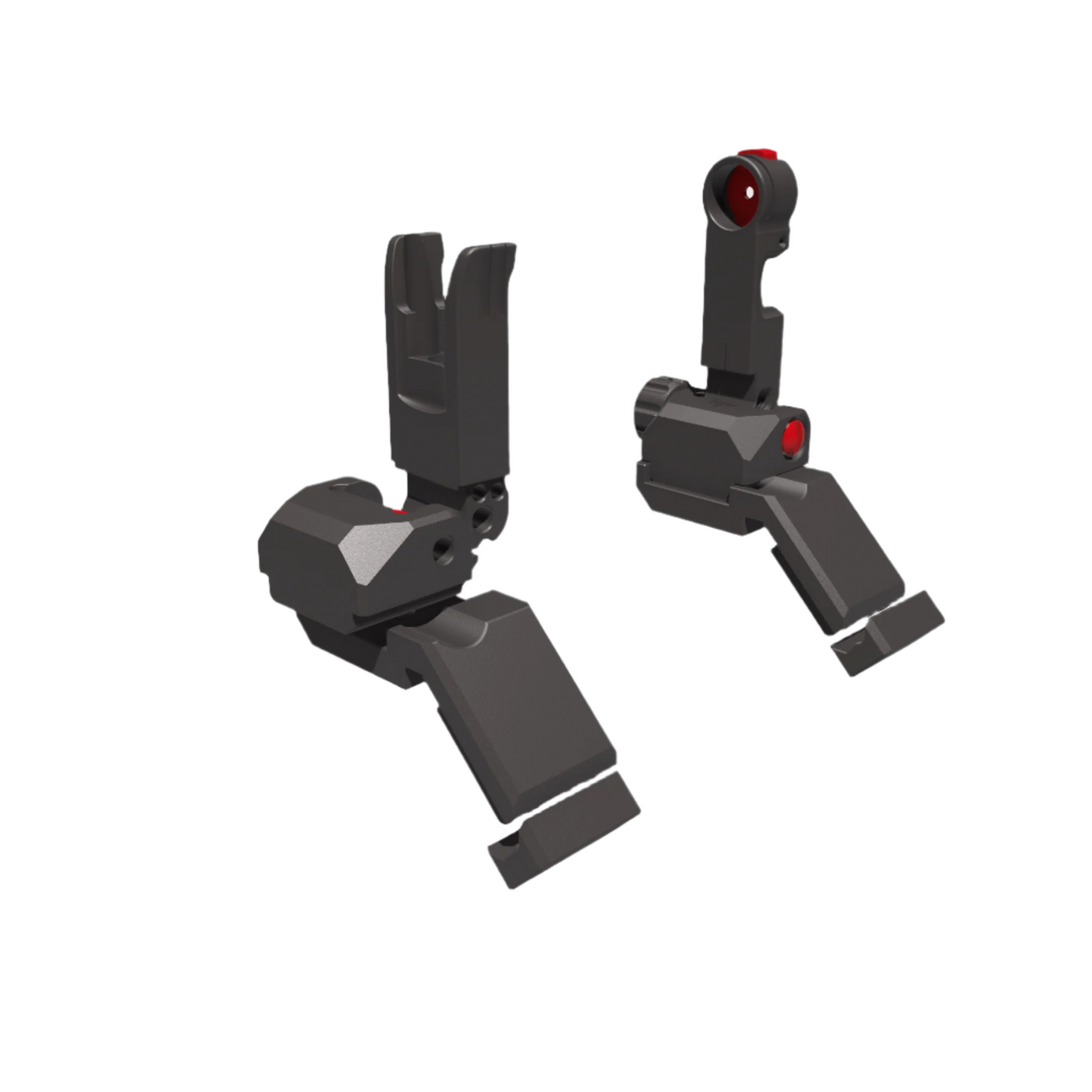 G95K HK437 45-Degree Offset BUIS Iron Sights Foldable