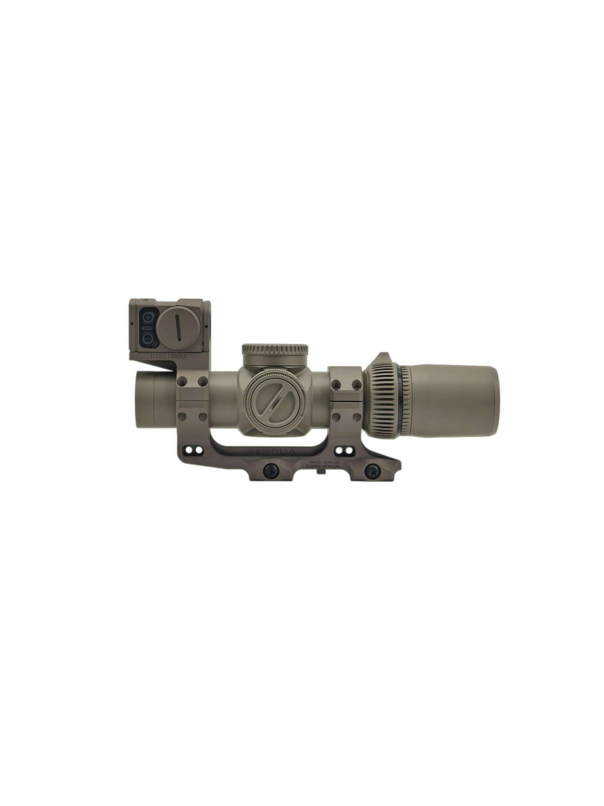 Evolution Gear AMG 1-10X24mm FFP scope with ACRO Combo