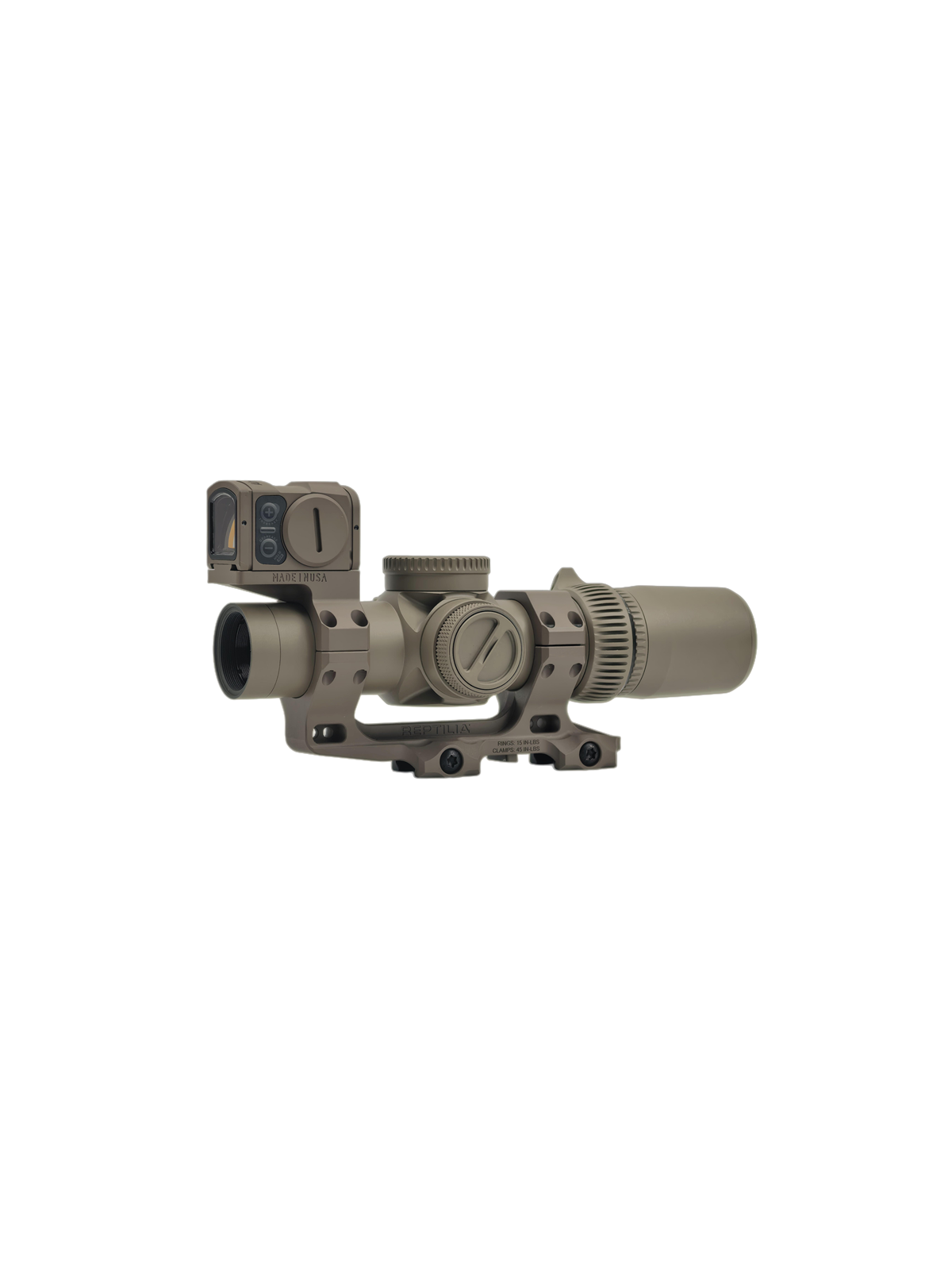 Evolution Gear AMG 1-10X24mm FFP scope with ACRO Combo