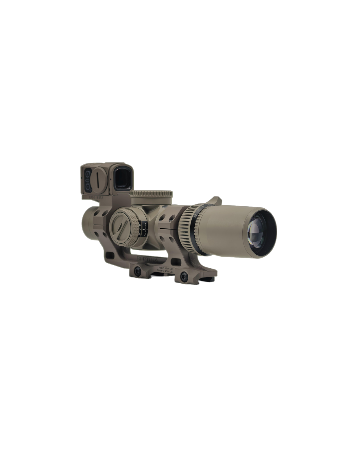 Evolution Gear AMG 1-10X24mm FFP scope with ACRO Combo