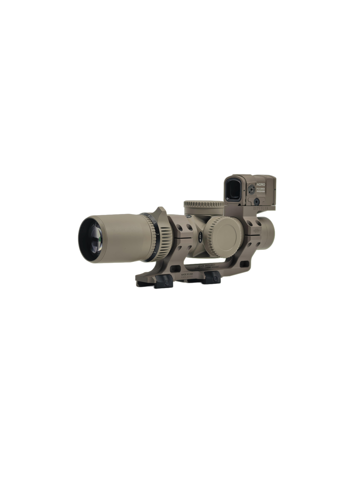 Evolution Gear AMG 1-10X24mm FFP scope with ACRO Combo