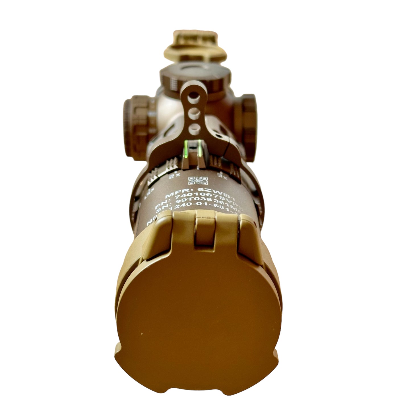 Evolution Gear TANGO 6T 1-6X24mm DVO FFP Illuminated LPVO