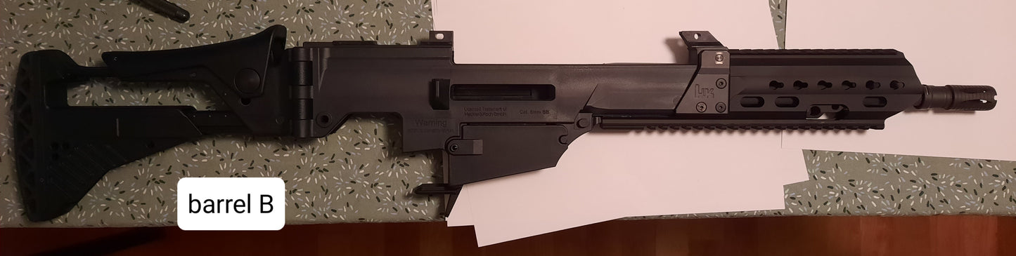 G36KA4 12.5 Inch Enhanced Steel Outer Barrel for VFC G36 GBB