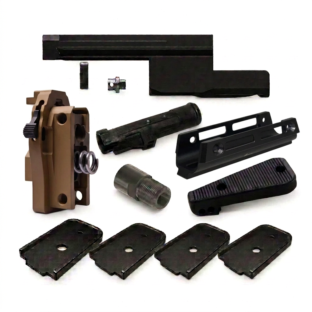 Complete upgrade kit with RAL8000 backplate and CP0023-V2 handguard