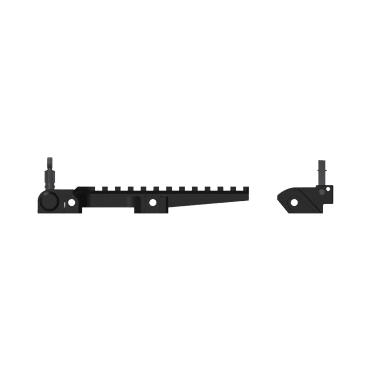 [Pre-Order] G36 KAC Style Split Upper Rail Mid Length with Flip-Up Sights