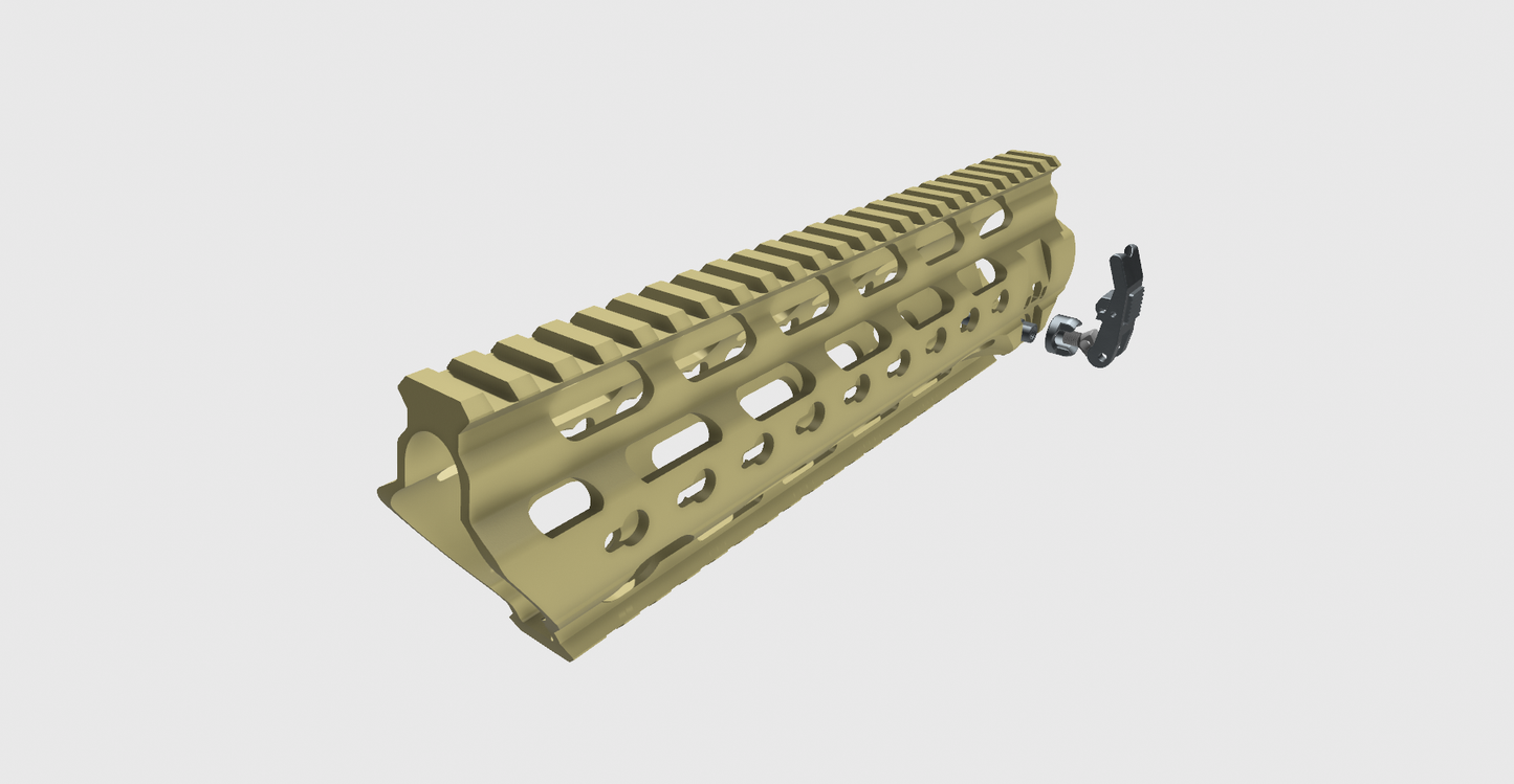 [PRE-ORDER] HK416 A8 Handguard 10 Inch Short Version with QD Mount