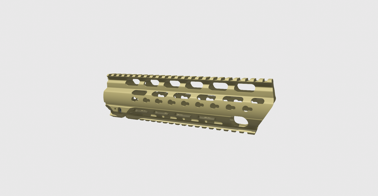 HK416A8 G95KA1 Handguard 10 Inch Short Version With QD Mount Clutch hk416a8-g95ka1-handguard-10-inch-short-version-with-qd-mount-clutch