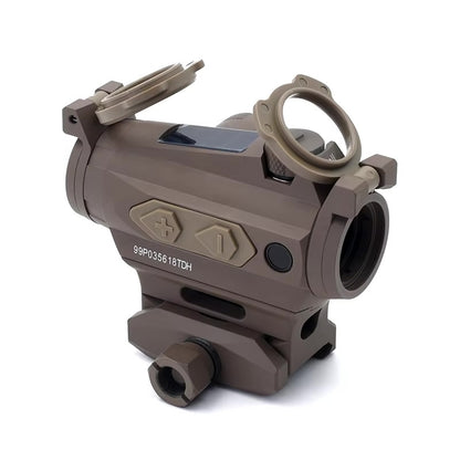 Evolution Gear ROMEO 4T Red Dot Sight Solar Powered with 1.41'' mount