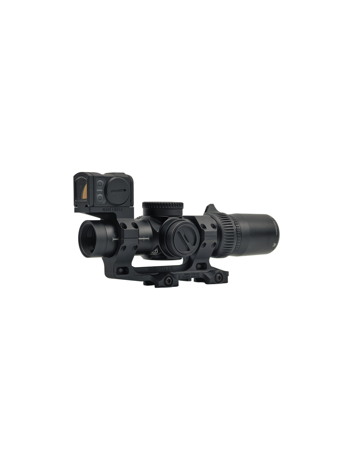 Evolution Gear AMG 1-10X24mm FFP scope with ACRO Combo