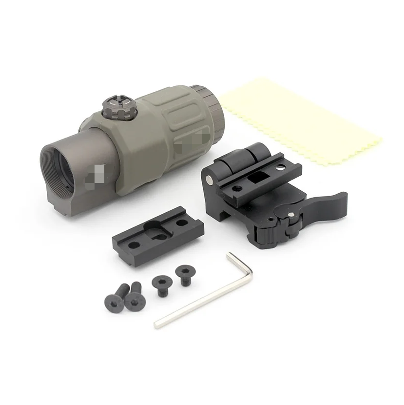 Evolution Gear G33 Style 3x Magnifier Cerakote Mil-Spec