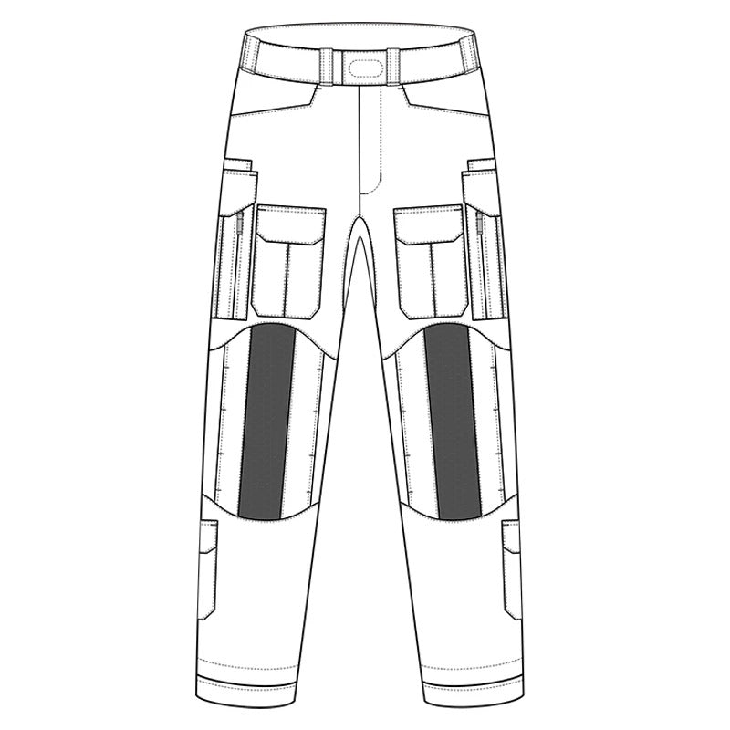 German KSK Kampfhose Combat Pants Multi-tarn anti-infrared (IR)