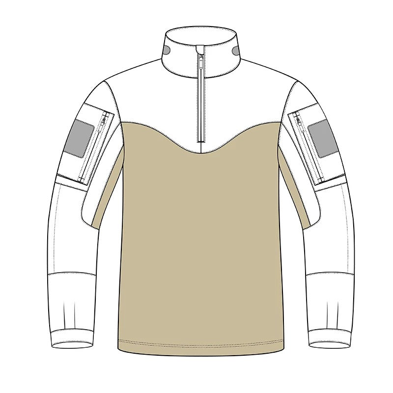 German KSK Kampfshirt Combat Shirt Multi-tarn anti-infrared (IR