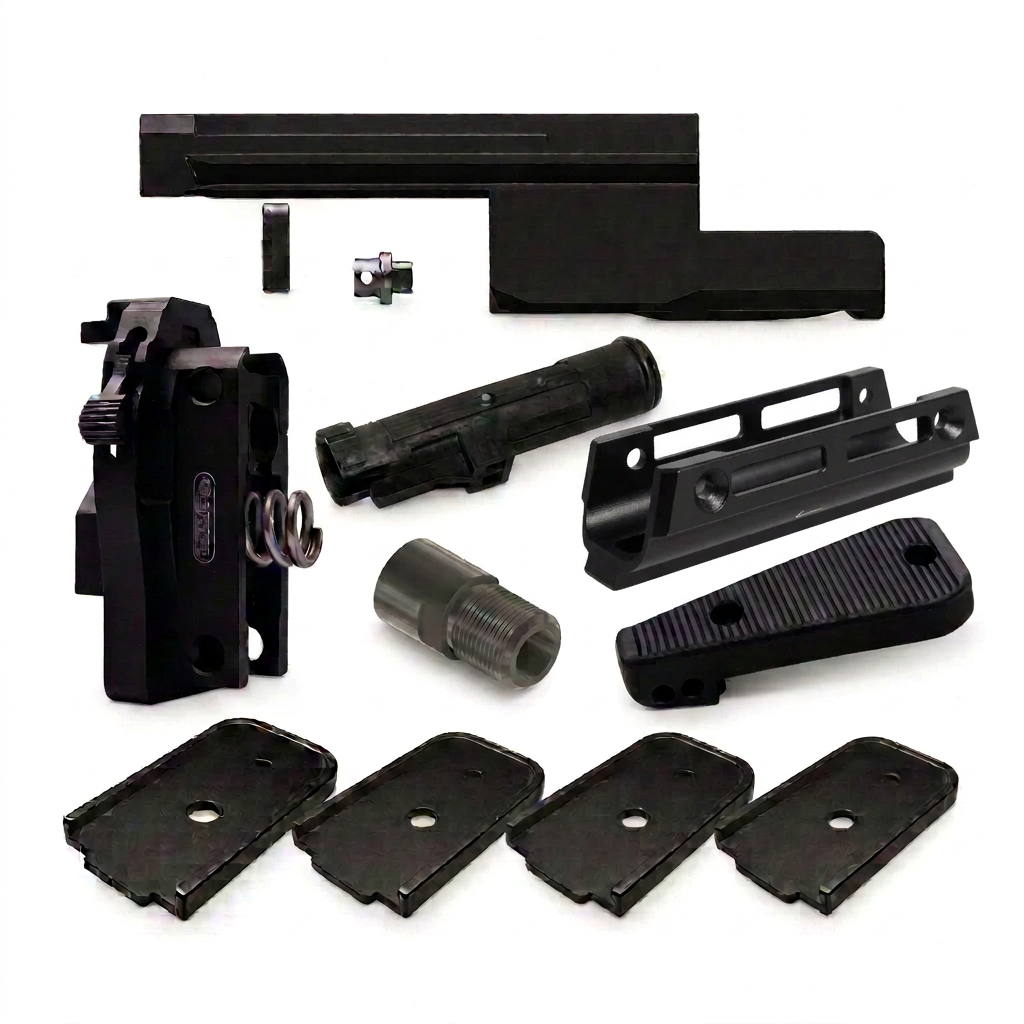 Black backplate kit with CP0023-V2 handguard