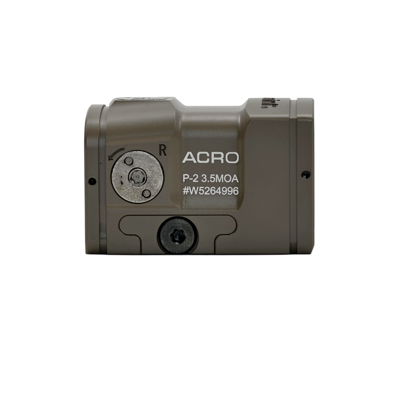 EvolutionGear ACRO P2 Enclosed Red Dot Sight – Clutch Precision