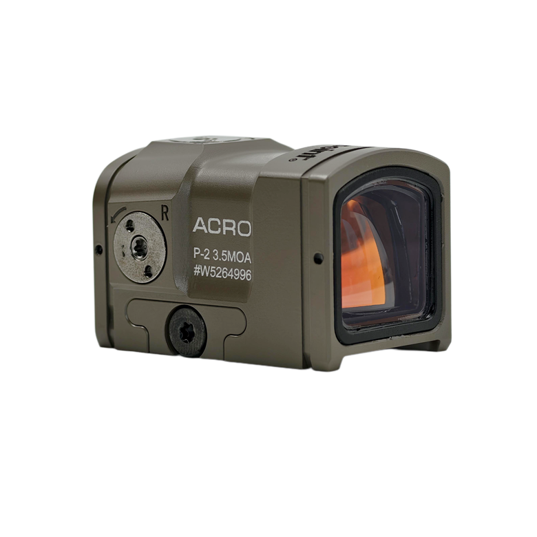 EvolutionGear ACRO P2 Enclosed Red Dot Sight – Clutch Precision