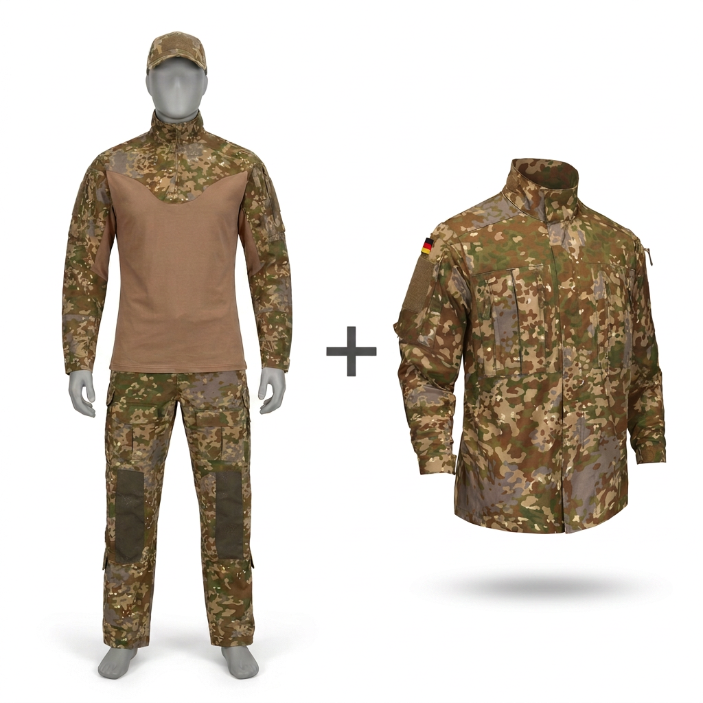 KSK Multitarn Complete Kit photo with resized combat jacket