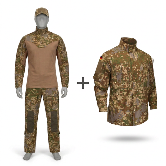 KSK Multitarn Complete Kit photo with resized combat jacket