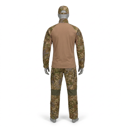 Straight back view of the KSK Multitarn mannequin